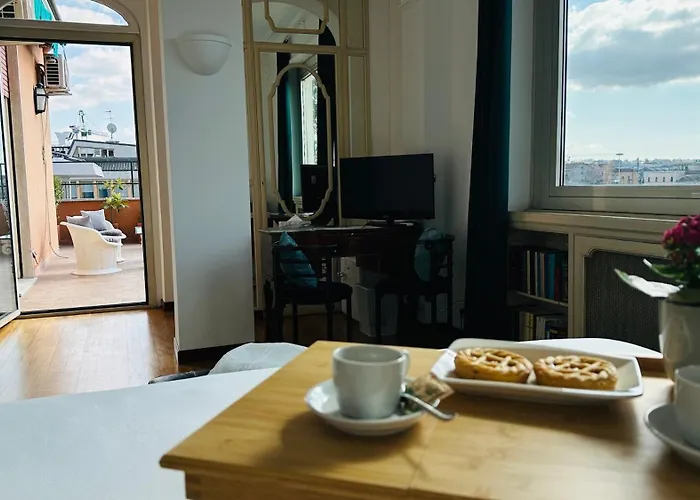 Oda ve Kahvaltı Terrazza Urania - Penthouse Terrace With 360 View Of