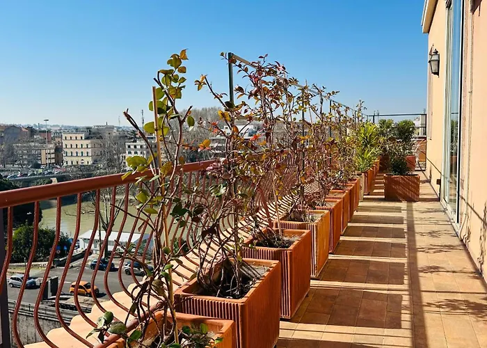 Terrazza Urania - Penthouse Terrace With 360 View Of Oda ve Kahvaltı