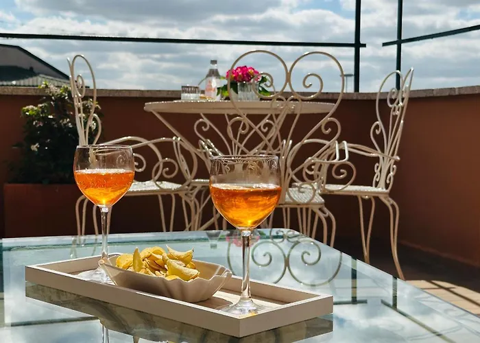 Bed & Breakfast Terrazza Urania - Penthouse Terrace With 360 View Of 4*
