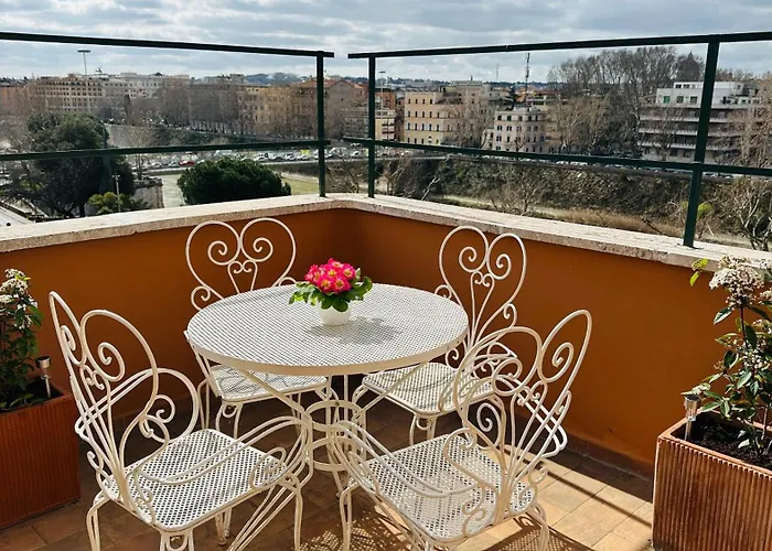 Terrazza Urania - Penthouse Terrace With 360 View Of 4* Roma
